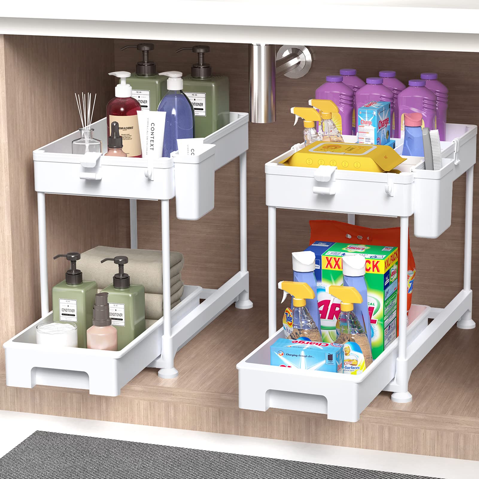 SpaceAid 2-Tier Under-Sink Organizer
